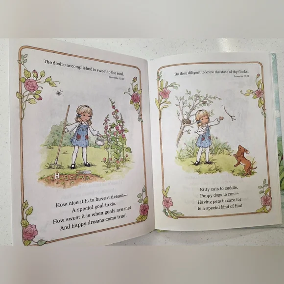 Alice In Bibleland Psalms And Proverbs Hardback Illustrated Children's Book - Picture 3 of 4